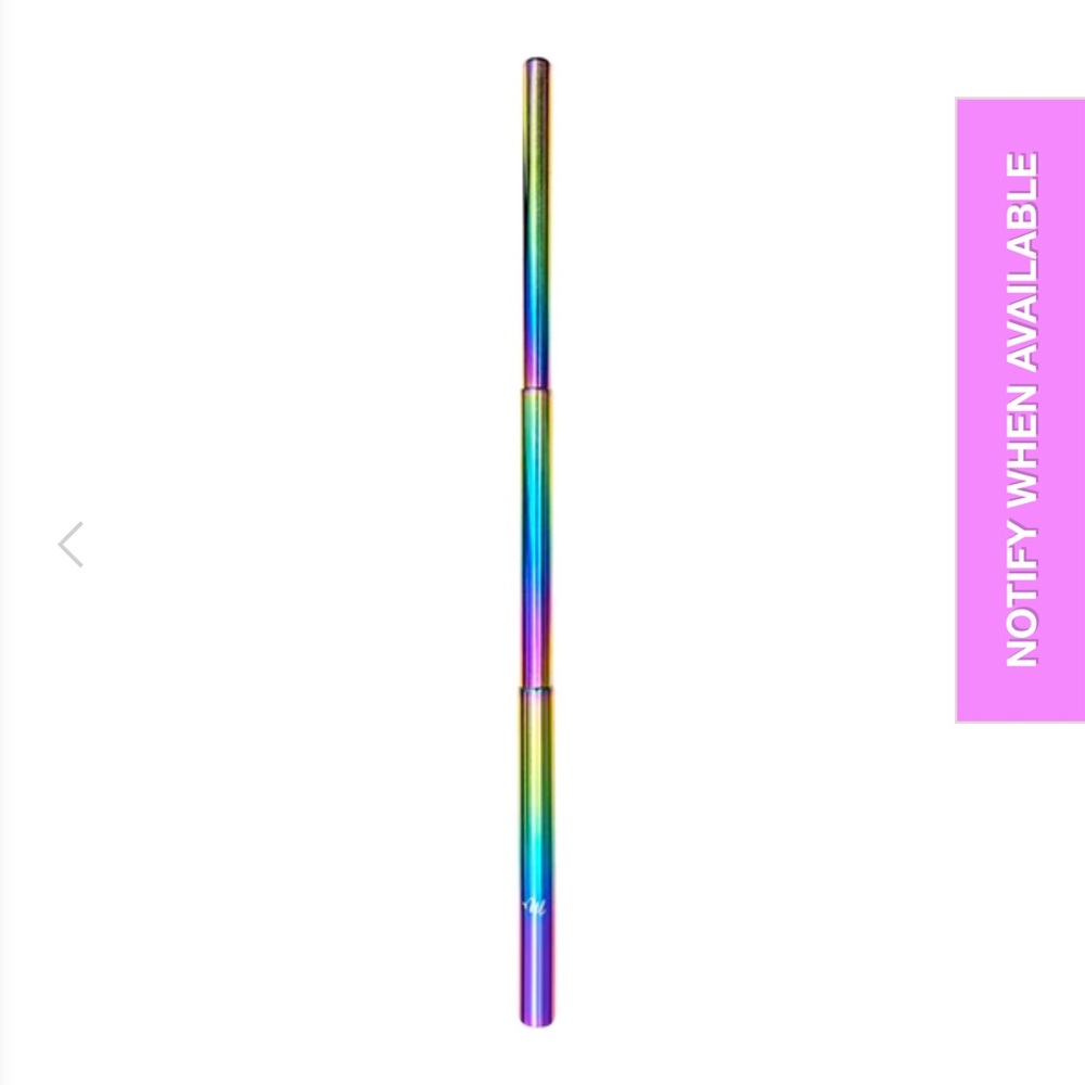Mermaid Straw Telescopic Straw with 8mm Silicone Tip and Cleaning Brush